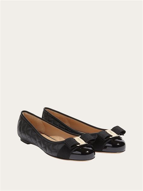 salvatore ferragamo varina ballet flats.